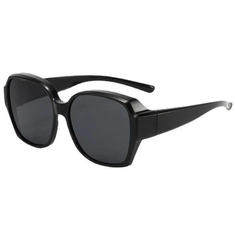 Polarized Fit Over Sunglasses UV400 Folding Myopia Glasses Cover Men Women