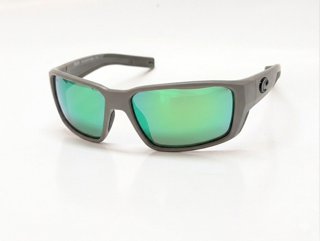 Costa Del Mar Fantail PRO Polarized Sunglasses matte olive green 580 glass lens