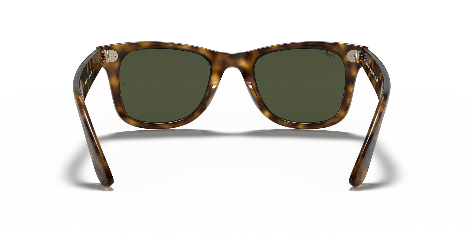 Ray-Ban Wayfarer Ease Polished Light Havana / G-15 Green 50 mm Sunglasses