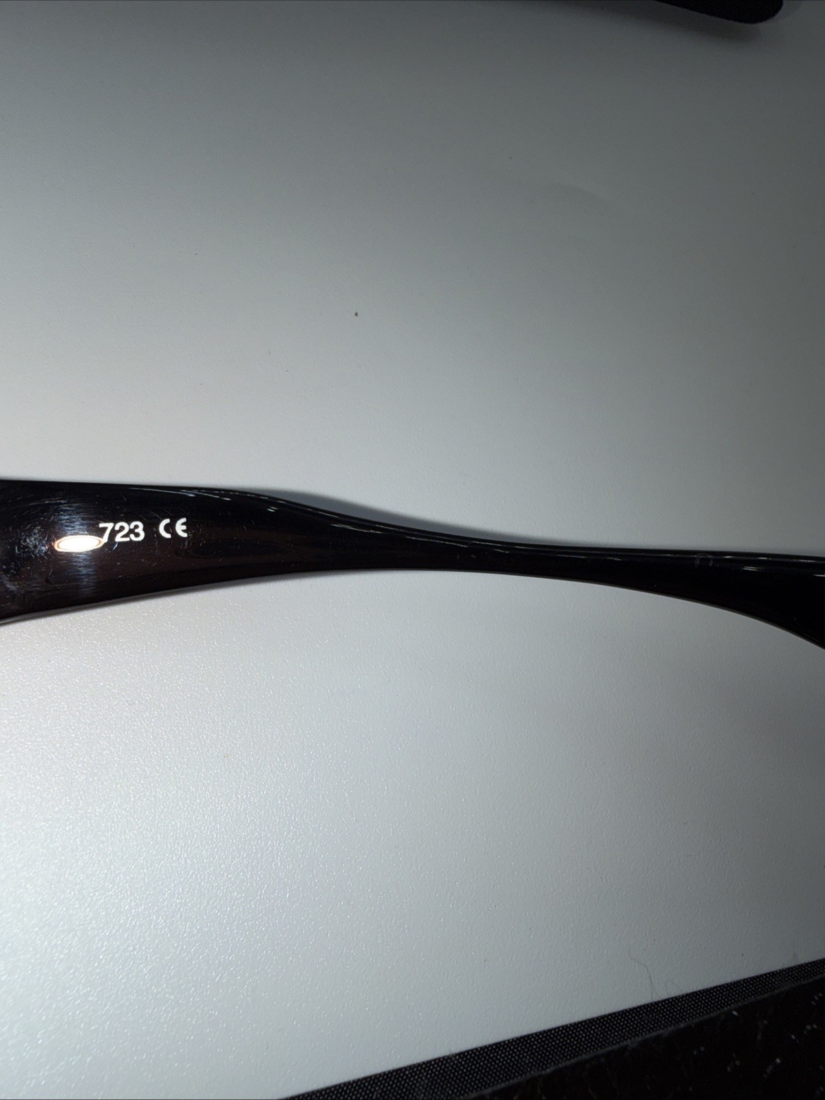 BOLLE Sunglasses 723 Black Wrap Lightweight France Sport Sunglasses