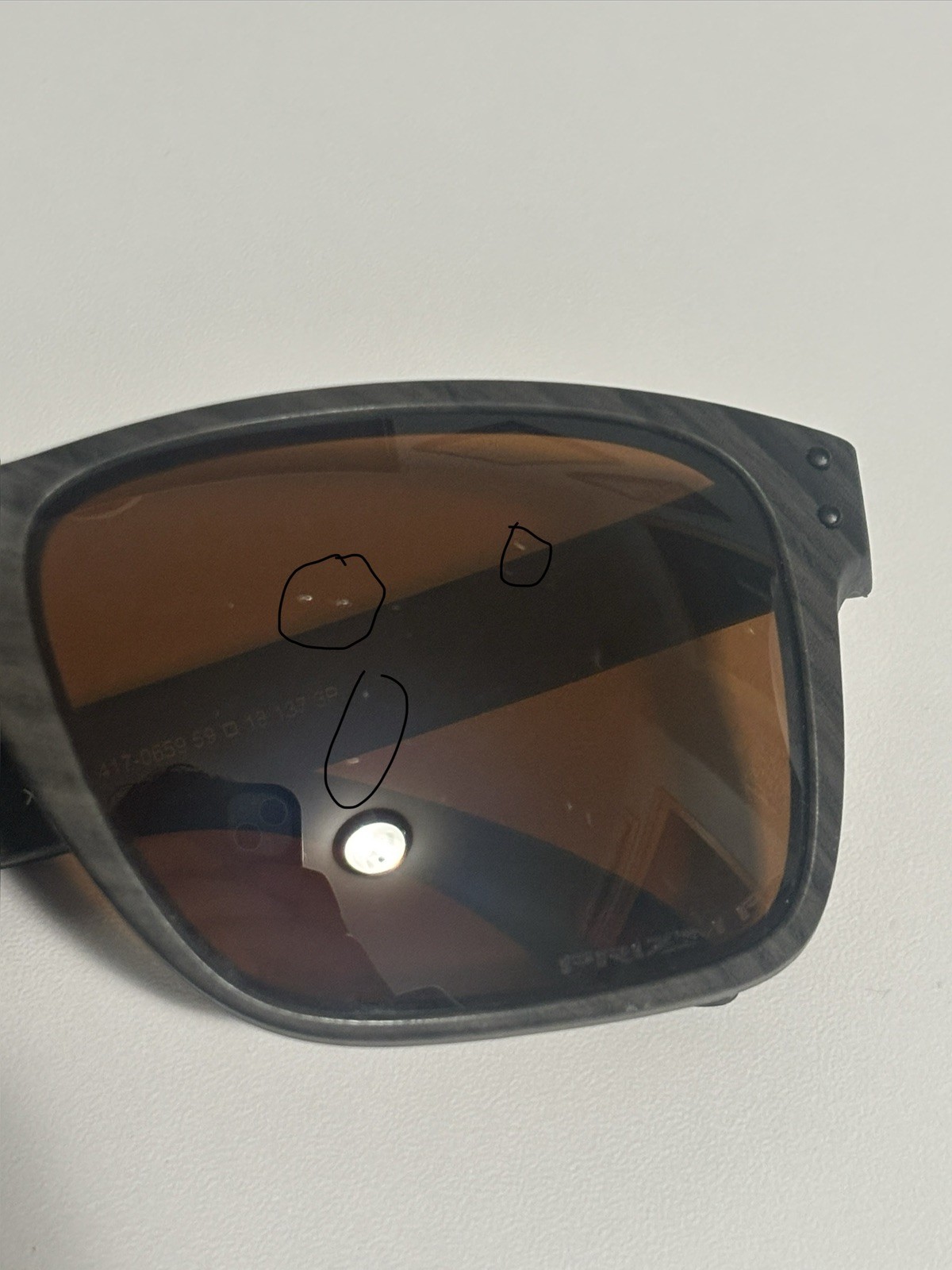 Oakley Holbrook XL sunglasses Matte Woodgrain Prizm Polar no original box