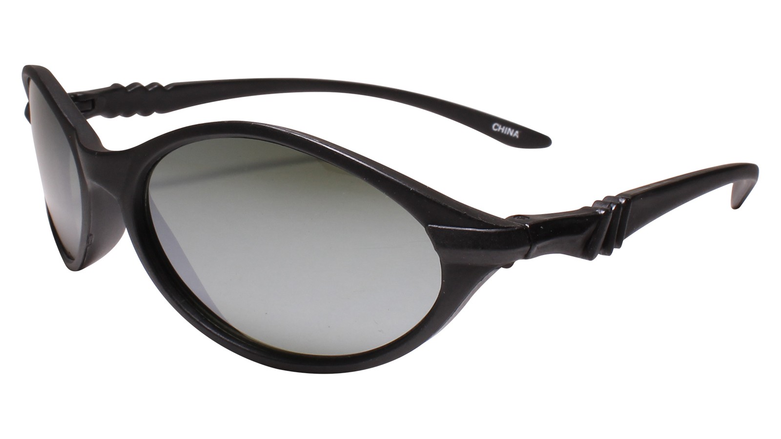 Small Low Profile Lightweight Cycling Running Wrap Sport Matte Black Sunglasses