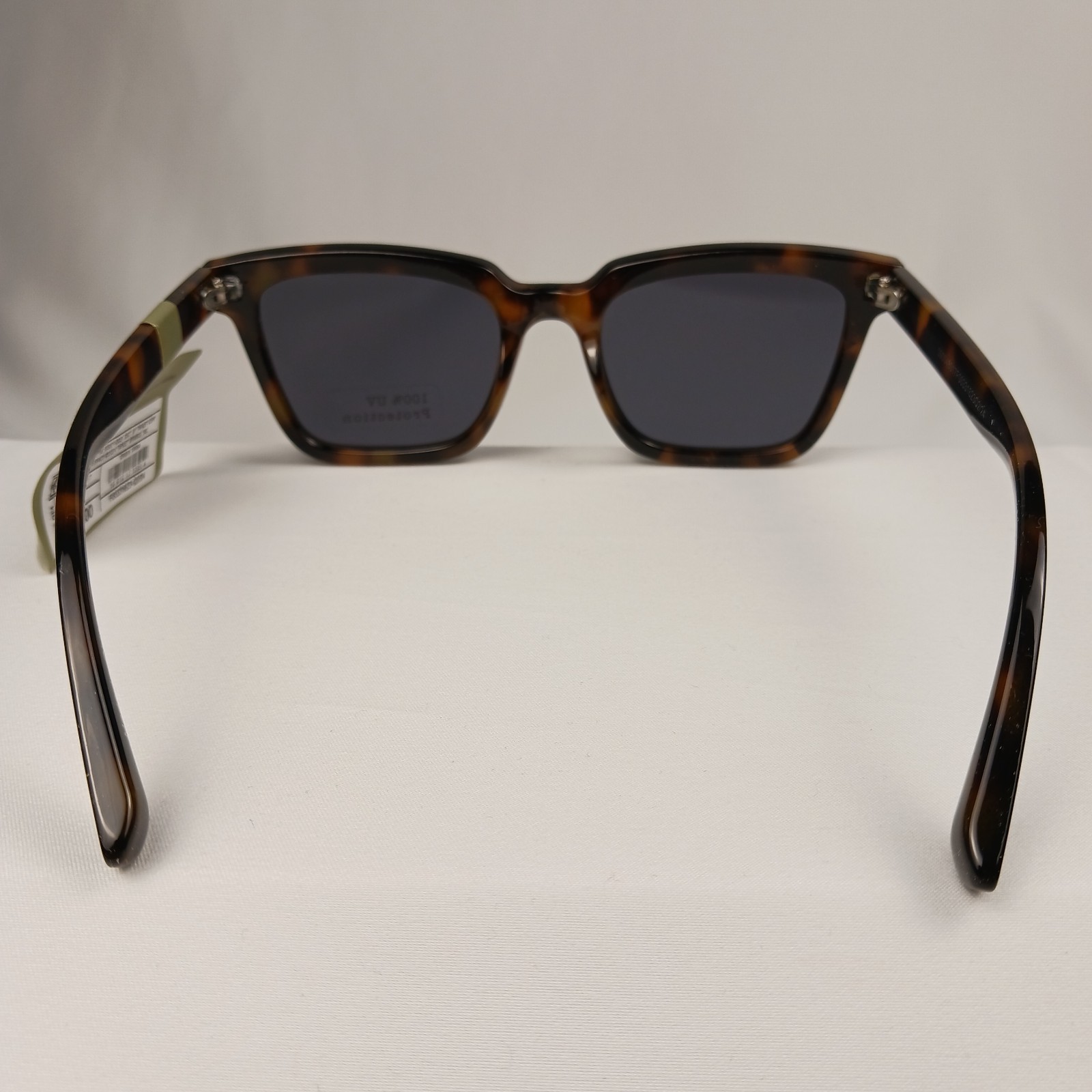 Goodfellow & Co Men’s Square Tortoise Sunglasses 100% UV Protection NWT