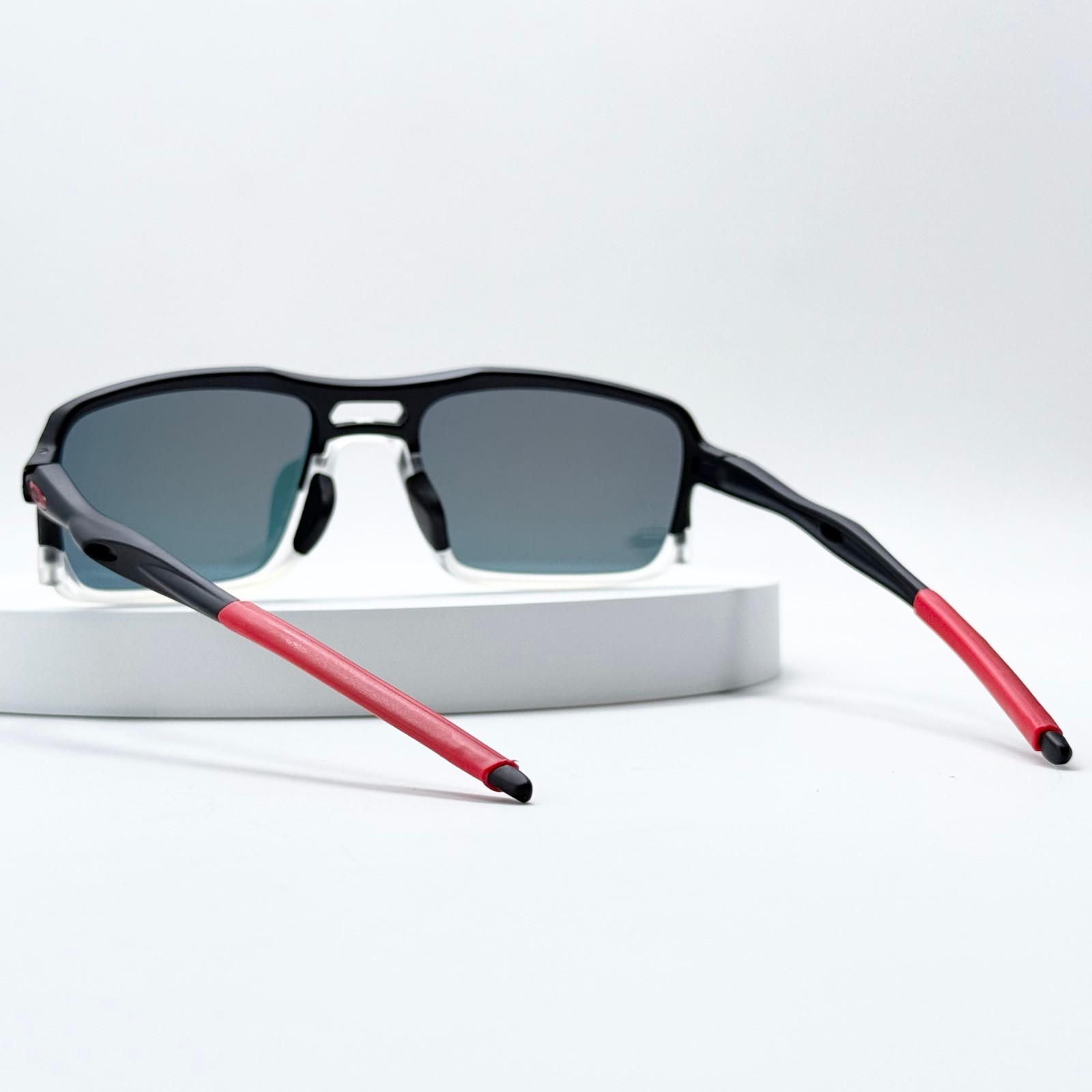 Oakley OO9266 Triggerman Matte Black Sunglasses Ruby Lens New