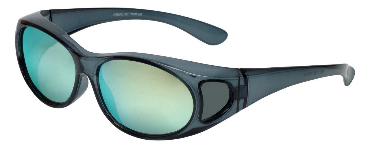 Calabria 2866 Small-Medium Polarized Fit-Over Sunglasses 8 Color Choose 5.5″x1.5