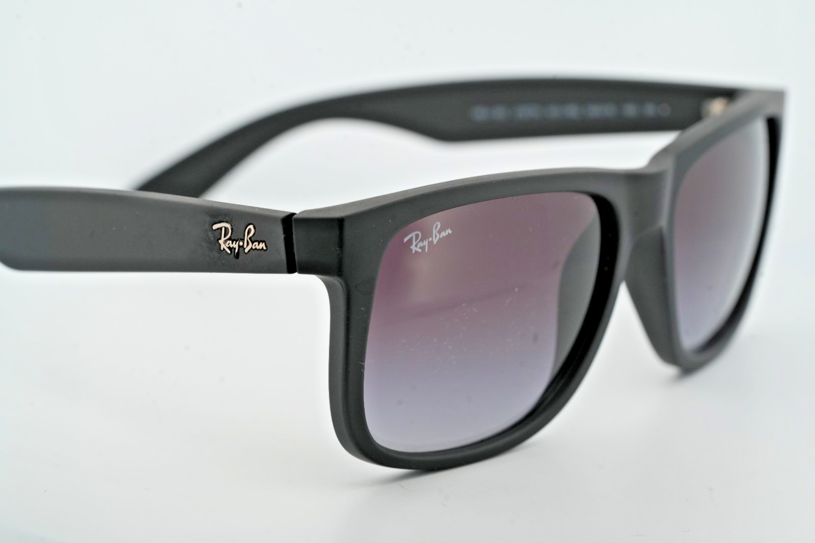 Ray-Ban RB4165 Justin 601/8G Sunglasses Full Rim Nylon Square Classic 54-16-145