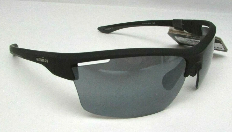 Foster Grant IronMan Course Blk 71 Sunglasses NEW 100% UV Impact resistant Lense