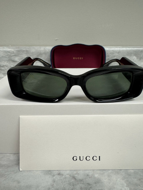 GUCCI | NEW | 1528S | 1528S – 001 | 53 | BLACK | GREY | NON POLARIZED