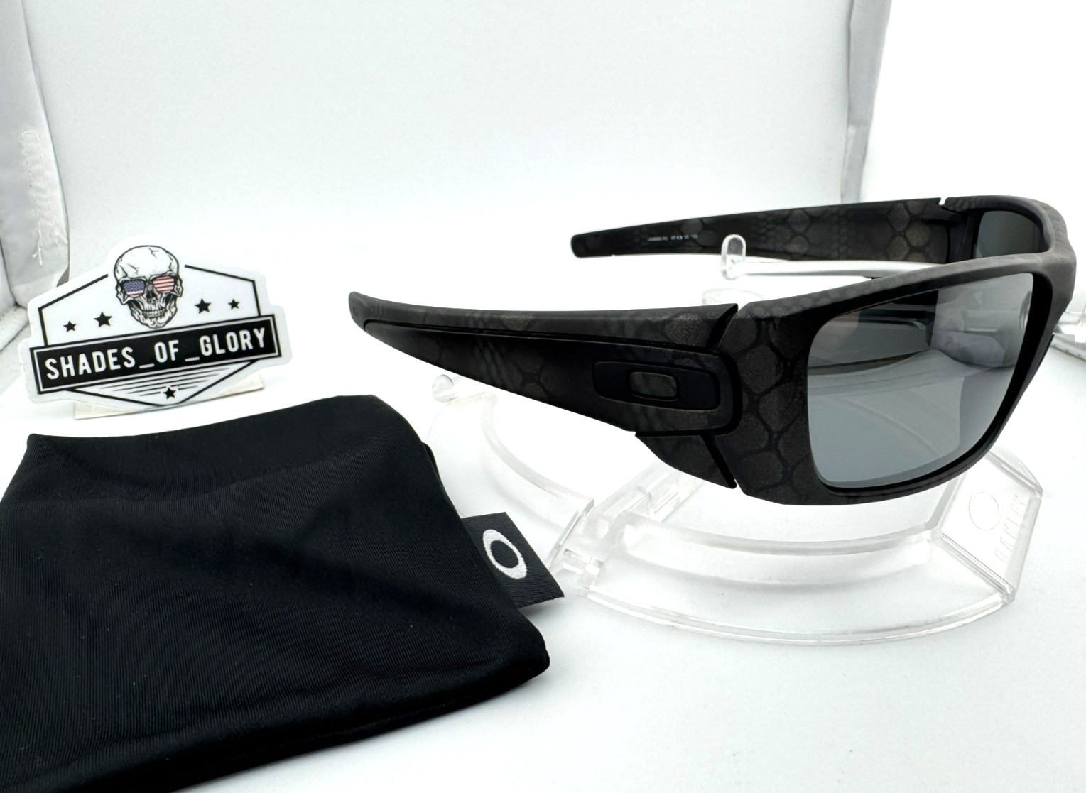 OAKLEY FUEL CELL SI ULTRABLEND BLACK IRIDIUM POLARIZED DD SUNGLASSES OO9096-A3