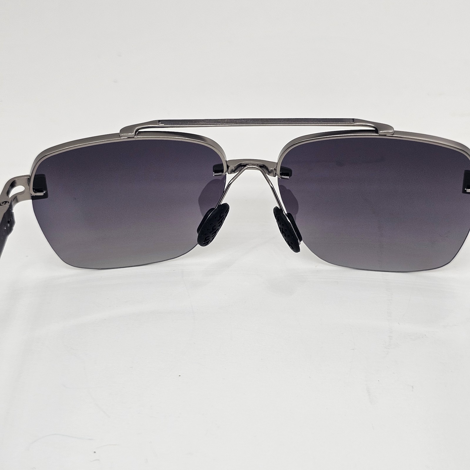 Men’s Double-Bridge Aviator Sunglasses 2026 Polarized UV400 Metal Frame w/ Case