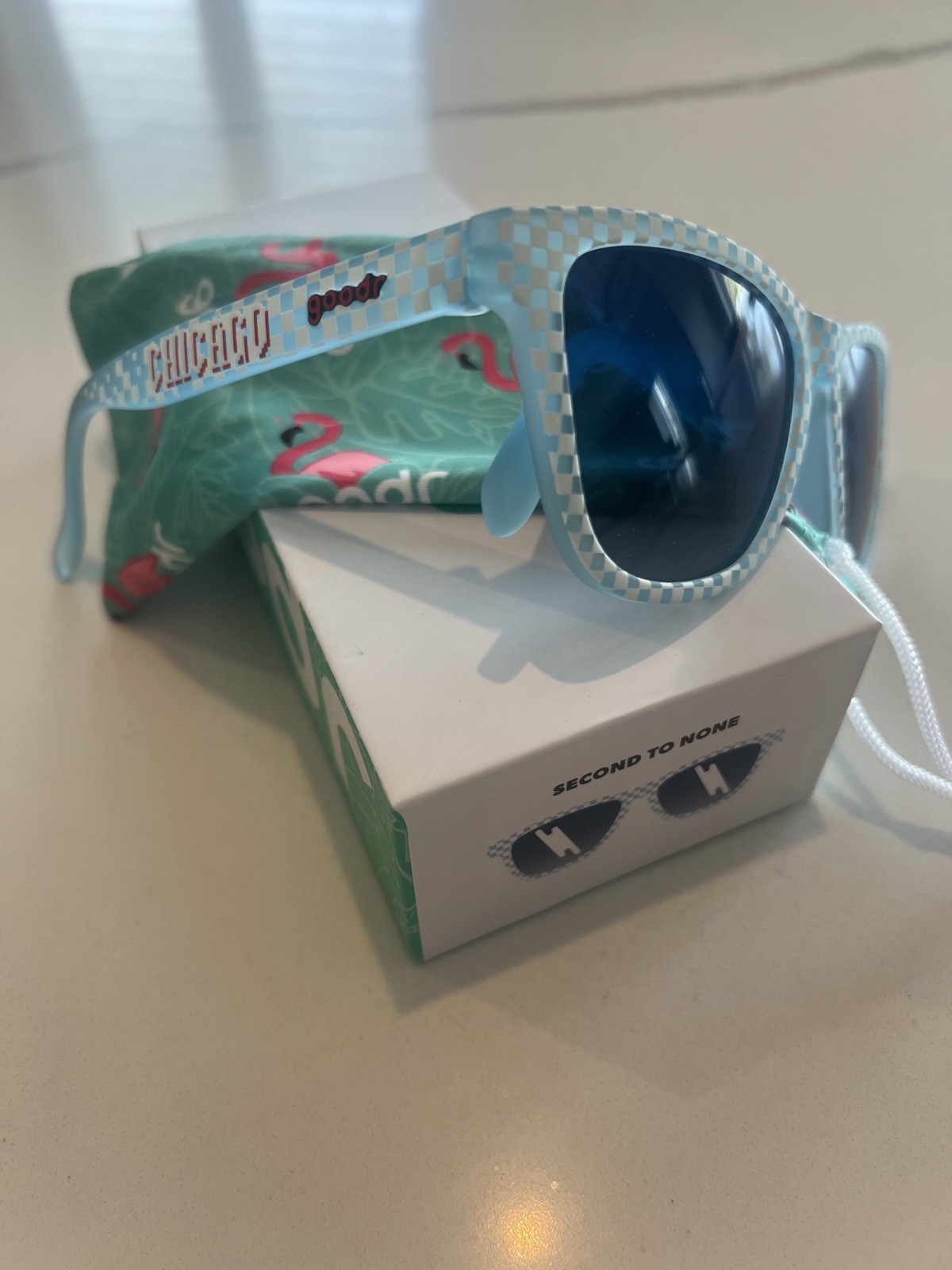 2024 Chicago Marathon Goodr “Second To None” OG Polarized Sunglasses RARE
