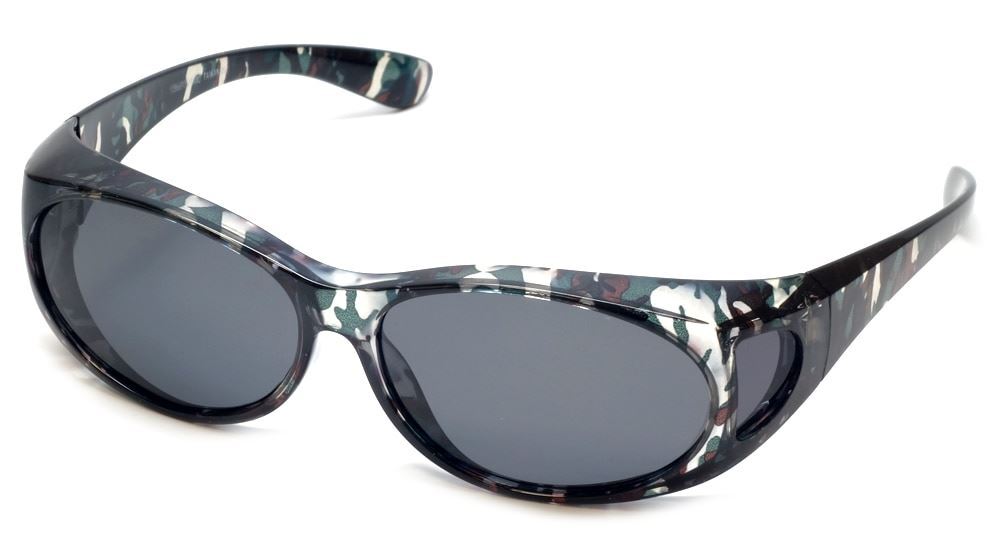 Calabria 2866 Small-Medium Polarized Fit-Over Sunglasses 8 Color Choose 5.5″x1.5