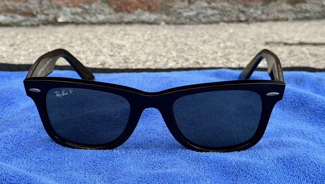 Ray-Ban Wayfarer RB2140 50mm Polarized Sunglasses