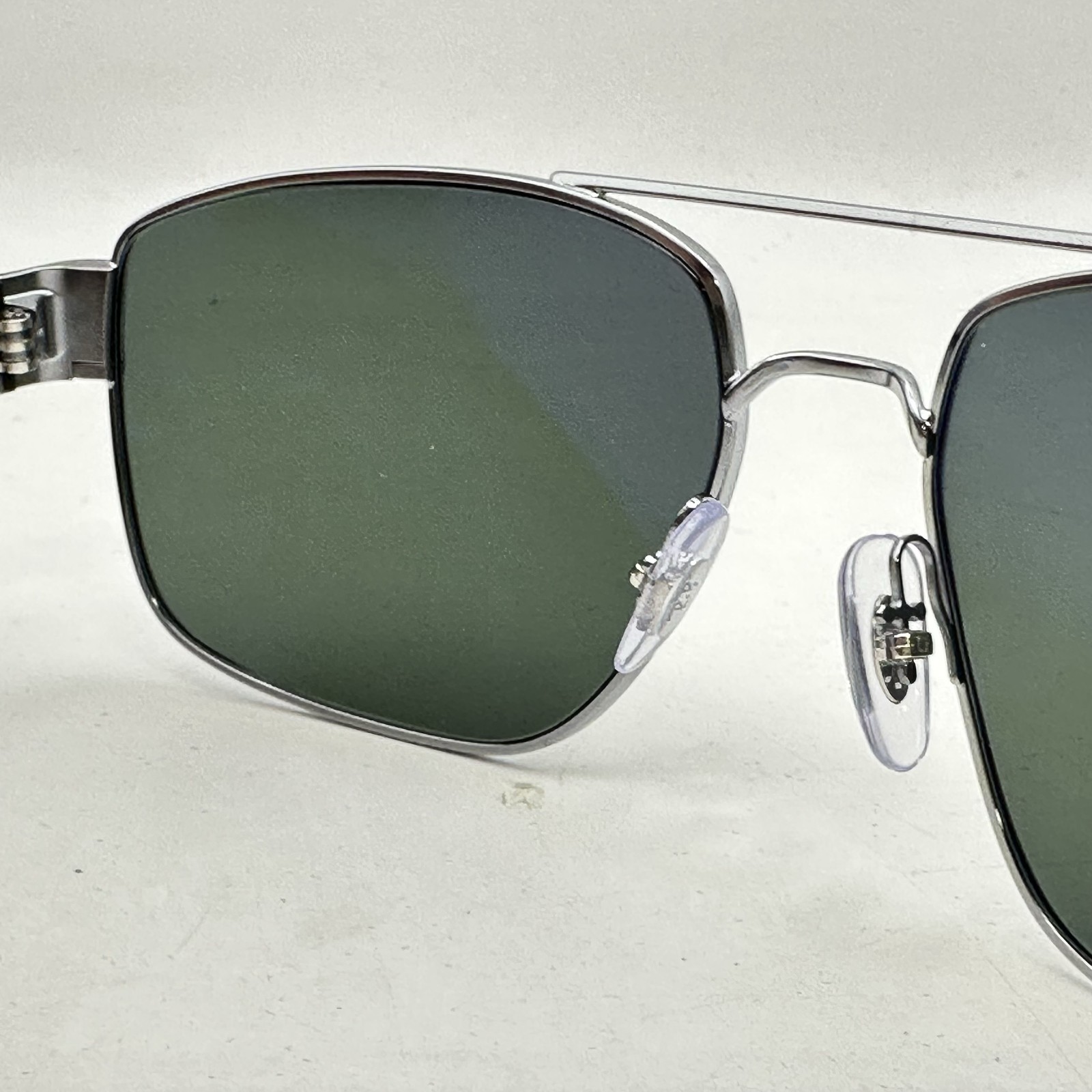Ray Ban Mens Irregular Aviator Polar Sunglasses RB3663 Black/Green