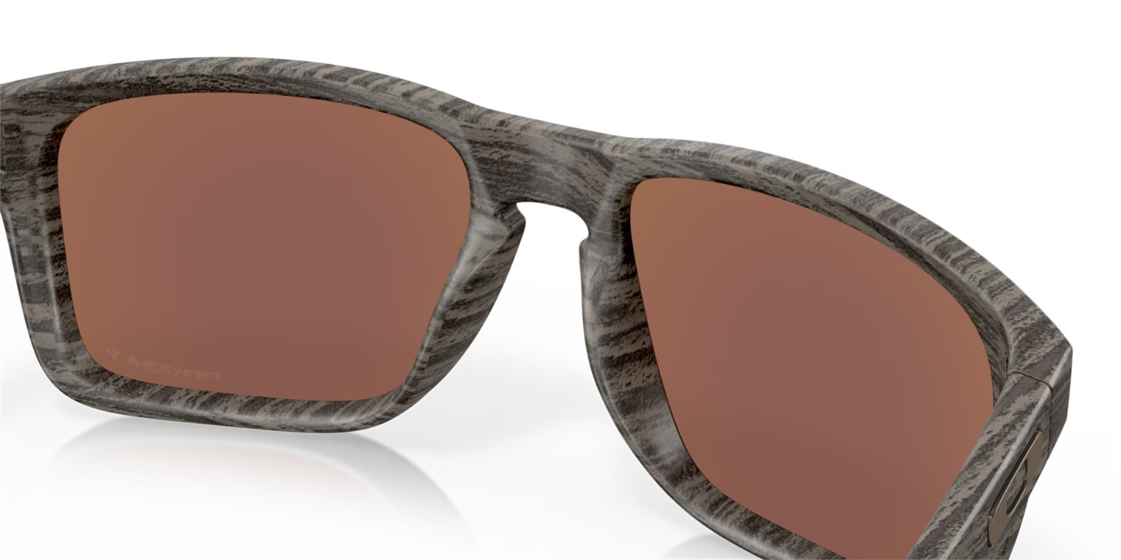 NEW Oakley HOLBROOK XL Woodgrain Polarized Deep Water PRIZM H2O Sunglass 9417-19