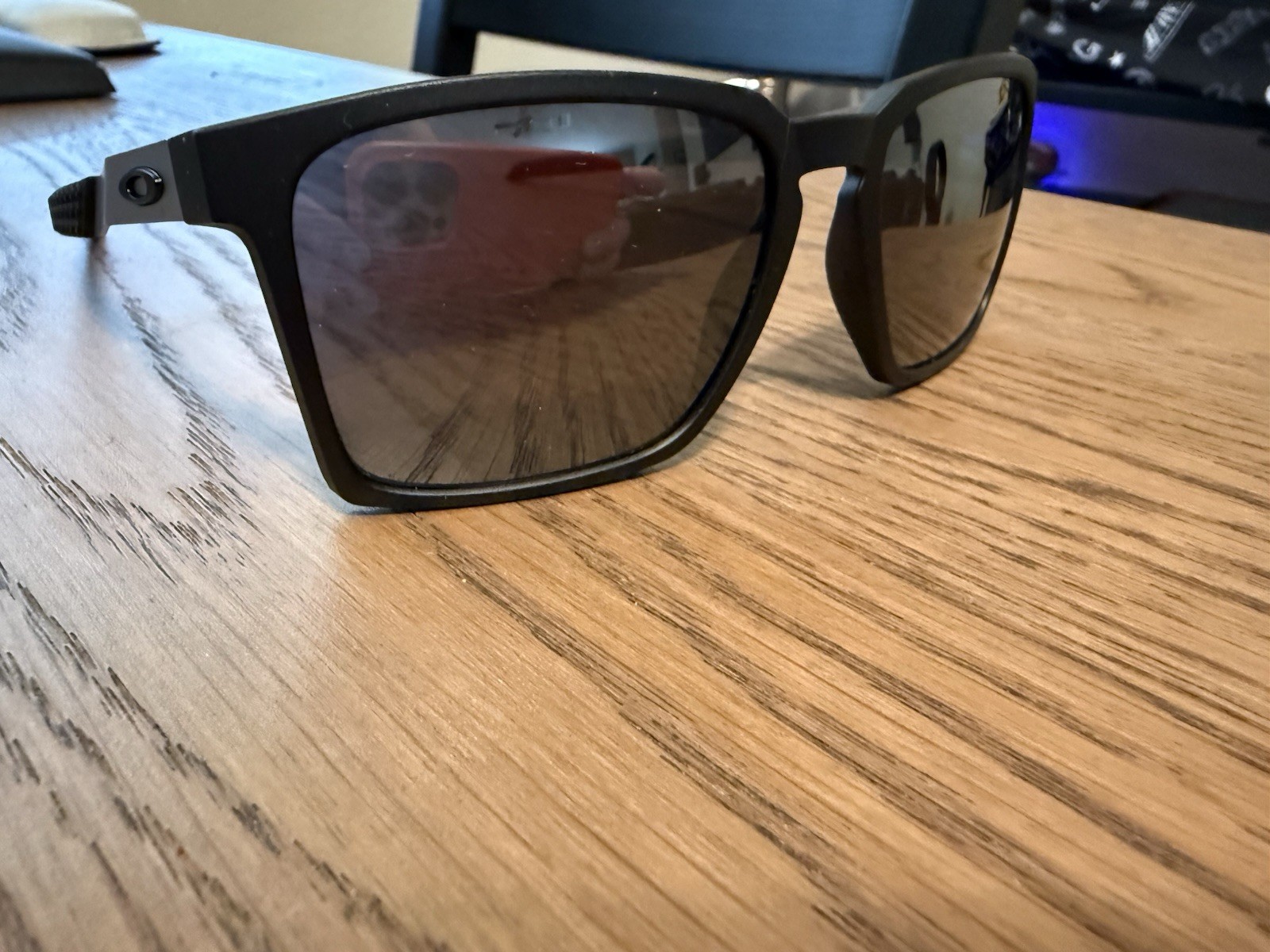 Oakley Exchange Sun Sunglasses Satin Black Prizm Black Lens