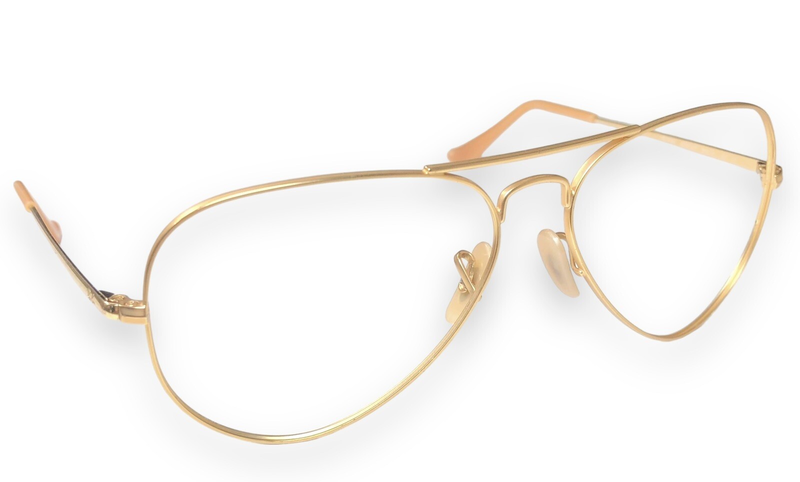 Ray Ban RB3689 9064/AF Aviator Metal II Sunglasses Golden Frame Only 58-14
