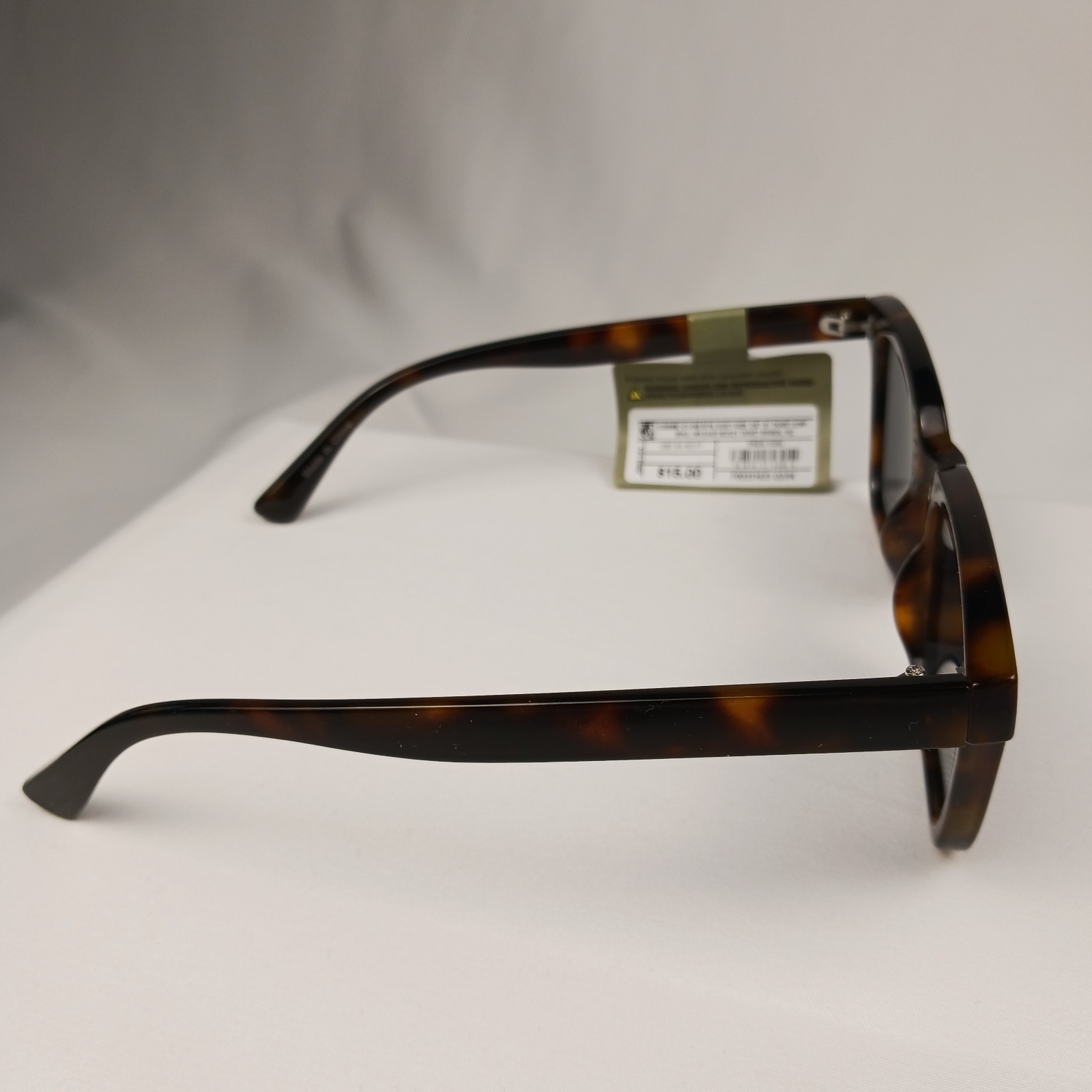 Goodfellow & Co Men’s Square Tortoise Sunglasses 100% UV Protection NWT