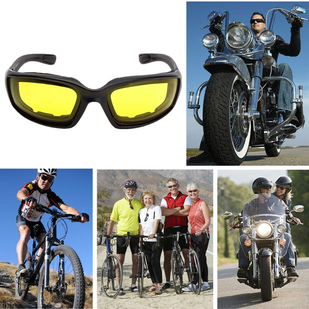 Wind Resistant Motorcycle Riding Glasses Outdoor Sport Cycling Driving Goggles