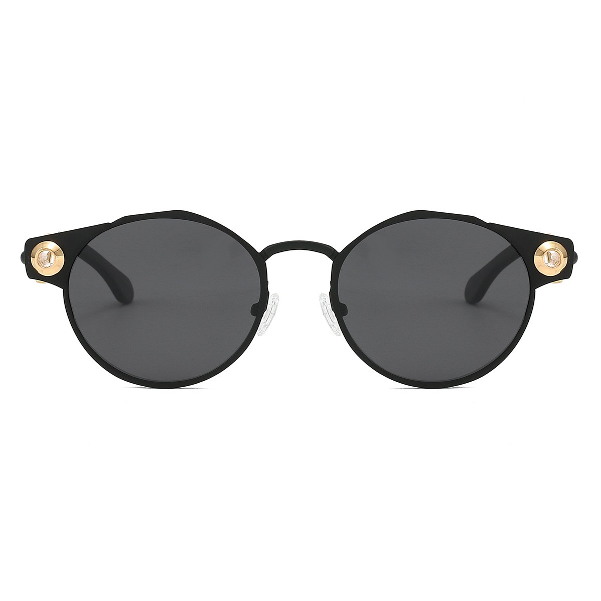 Metal Polarized Sunglasses Futuristic Design for Outdoor Cycling Sports Travel