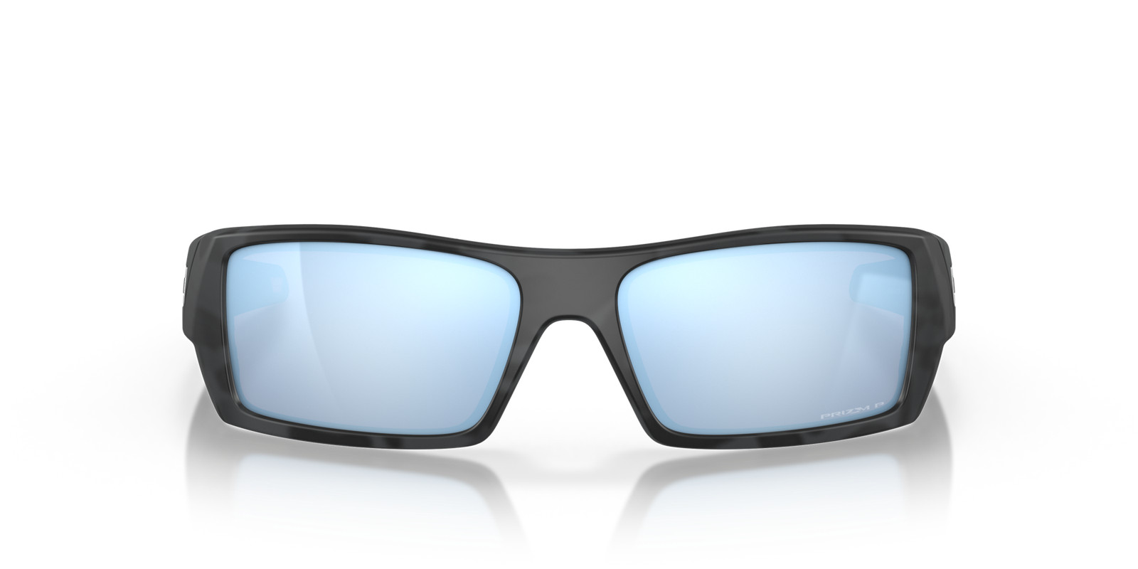 Oakley Gascan Matte Black Camo/Prizm Deep Water Polarized 60 mm Sunglasses