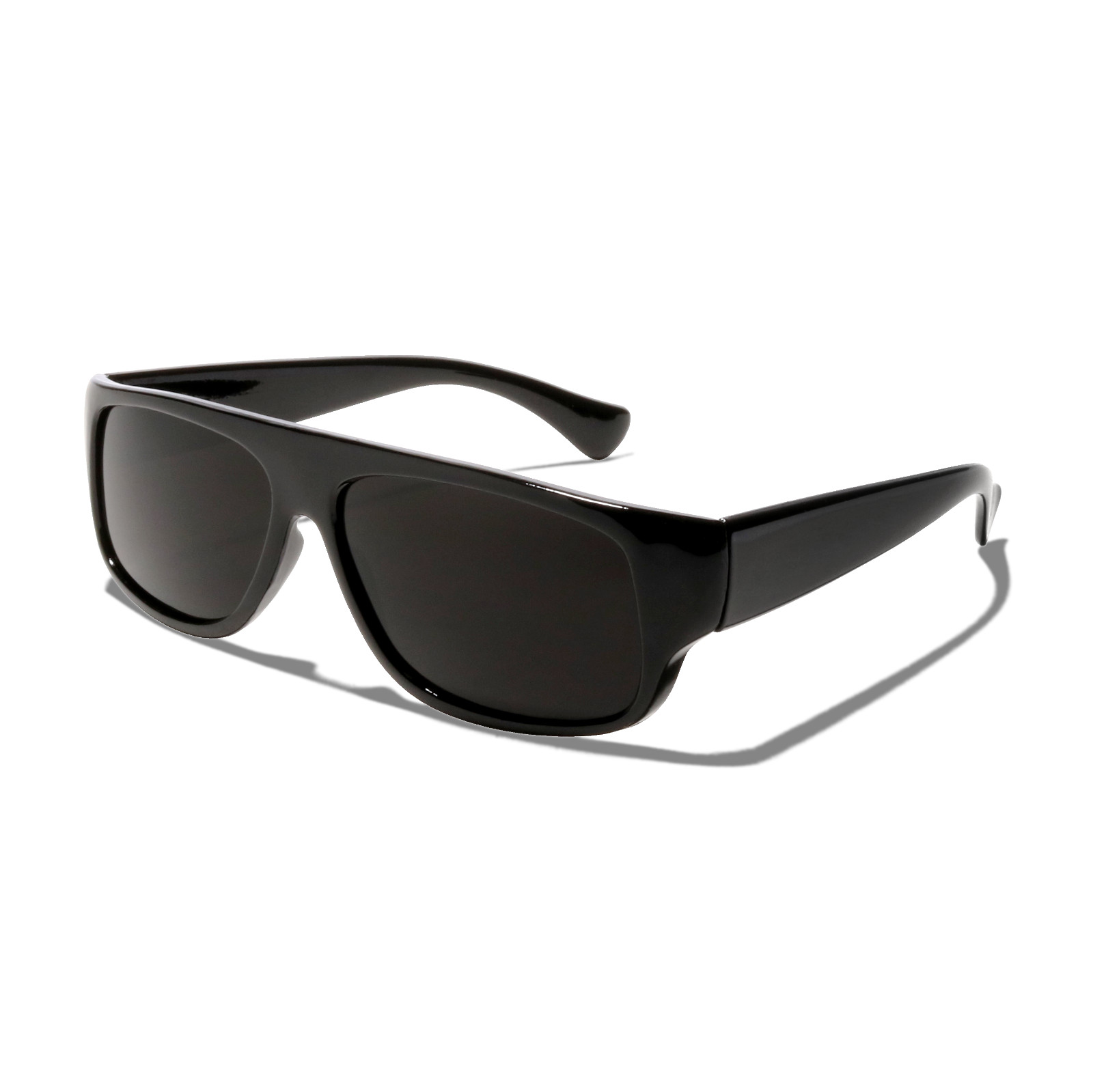 ShadyVEU- OG Gangster Super Dark Black Lens Biker Ride Eazy E Locs Sunglasses