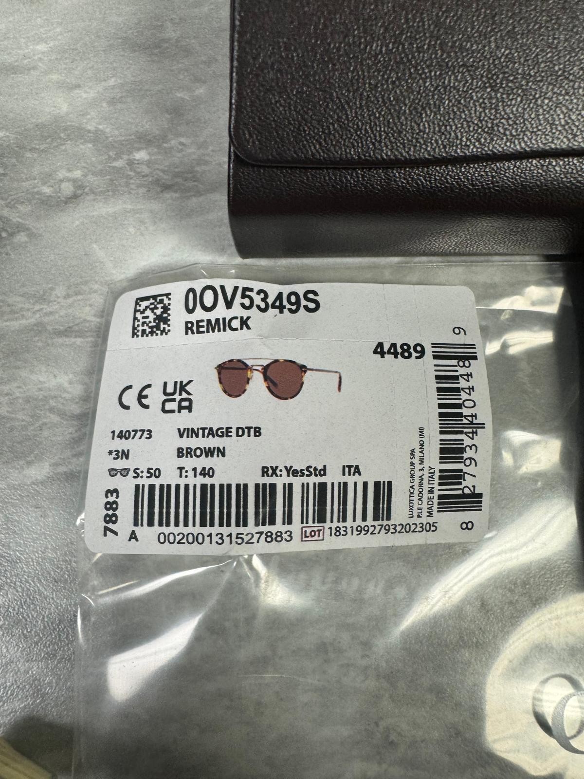 OLIVER PEOPLES | NEW | REMICK | 5349S 140773 | TORTOISE | BROWN