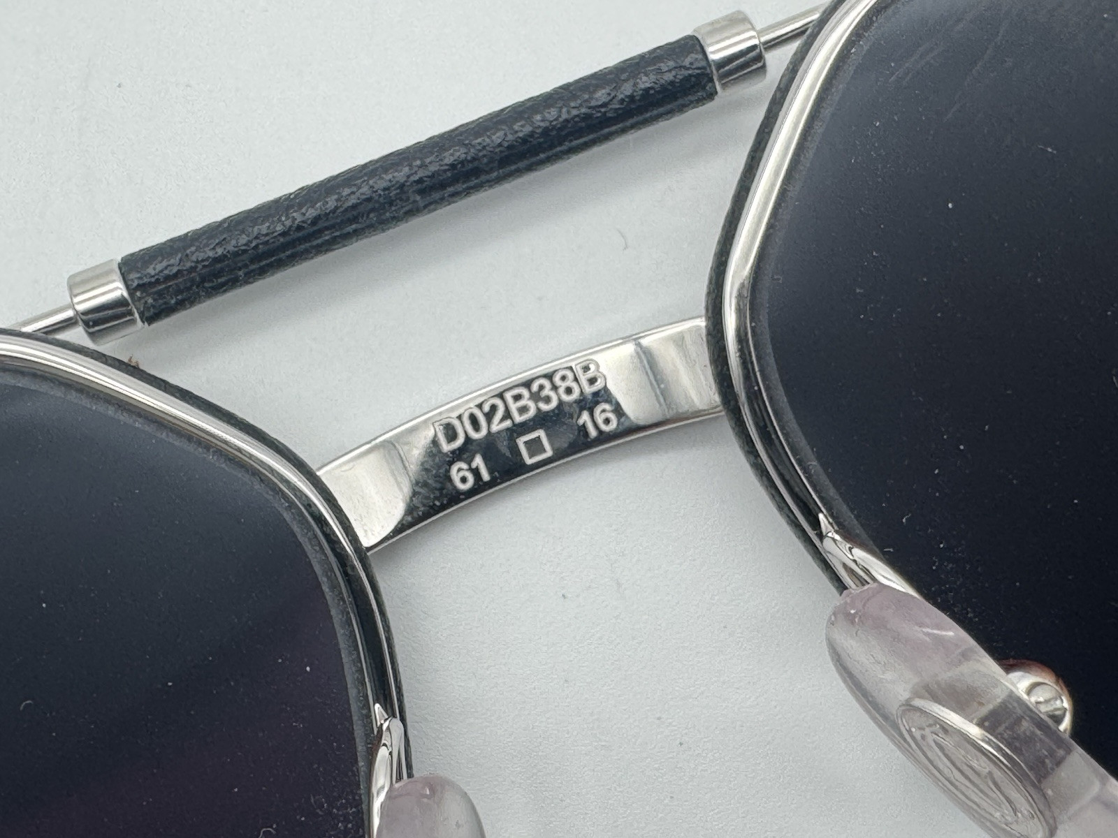 PREMIERE C DE CARTIER BLACK LEATHER SPECIAL ED SUNGLASSES NEW 100% GENUINE $2900