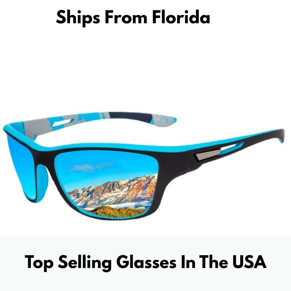 Polarized Sports Sunglasses UV400 Cycling Driving Fishing Running Mirror Glasses