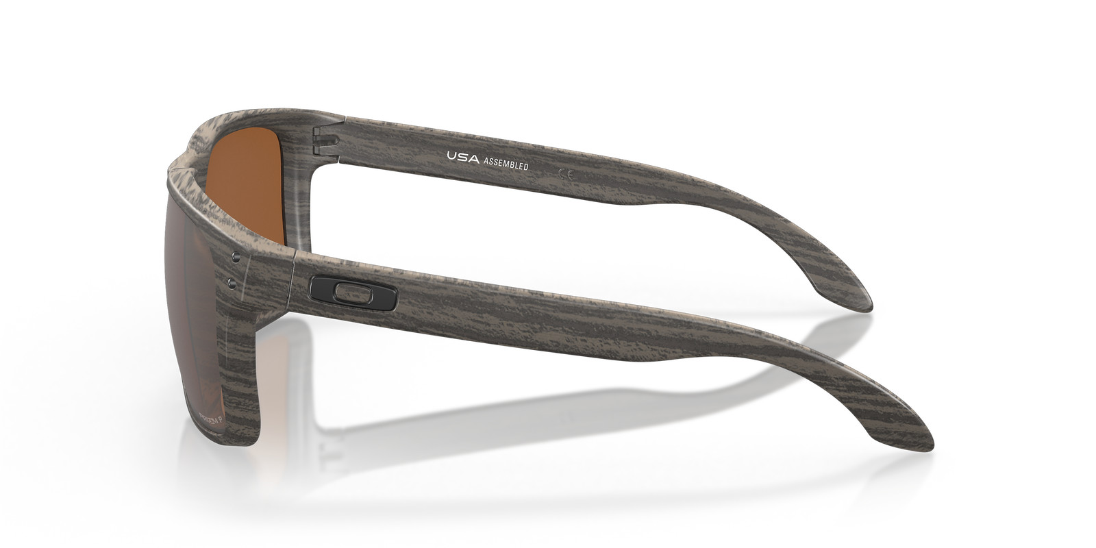 Oakley Holbrook XL Woodgrain/Prizm Tungsten Polarized 59 mm Sunglasses