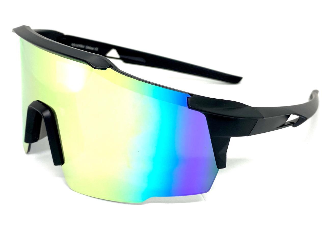 Oversized Retro Wrap Sport Cycling Ski Beach SUN GLASSES Large Lightweight Frame