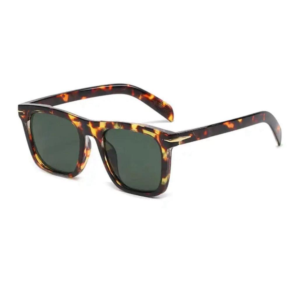 Classic Beckham Sunglasses Men Luxury Brand Designer Vintage Retro Square