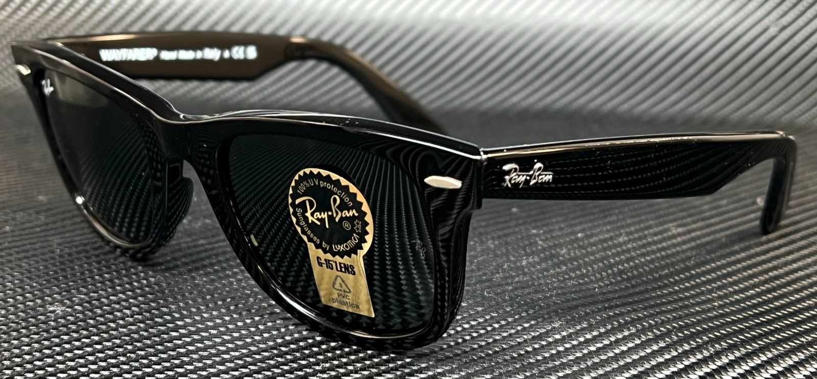 RAY BAN RB2140 901 Black Square Unisex 50 mm Sunglasses