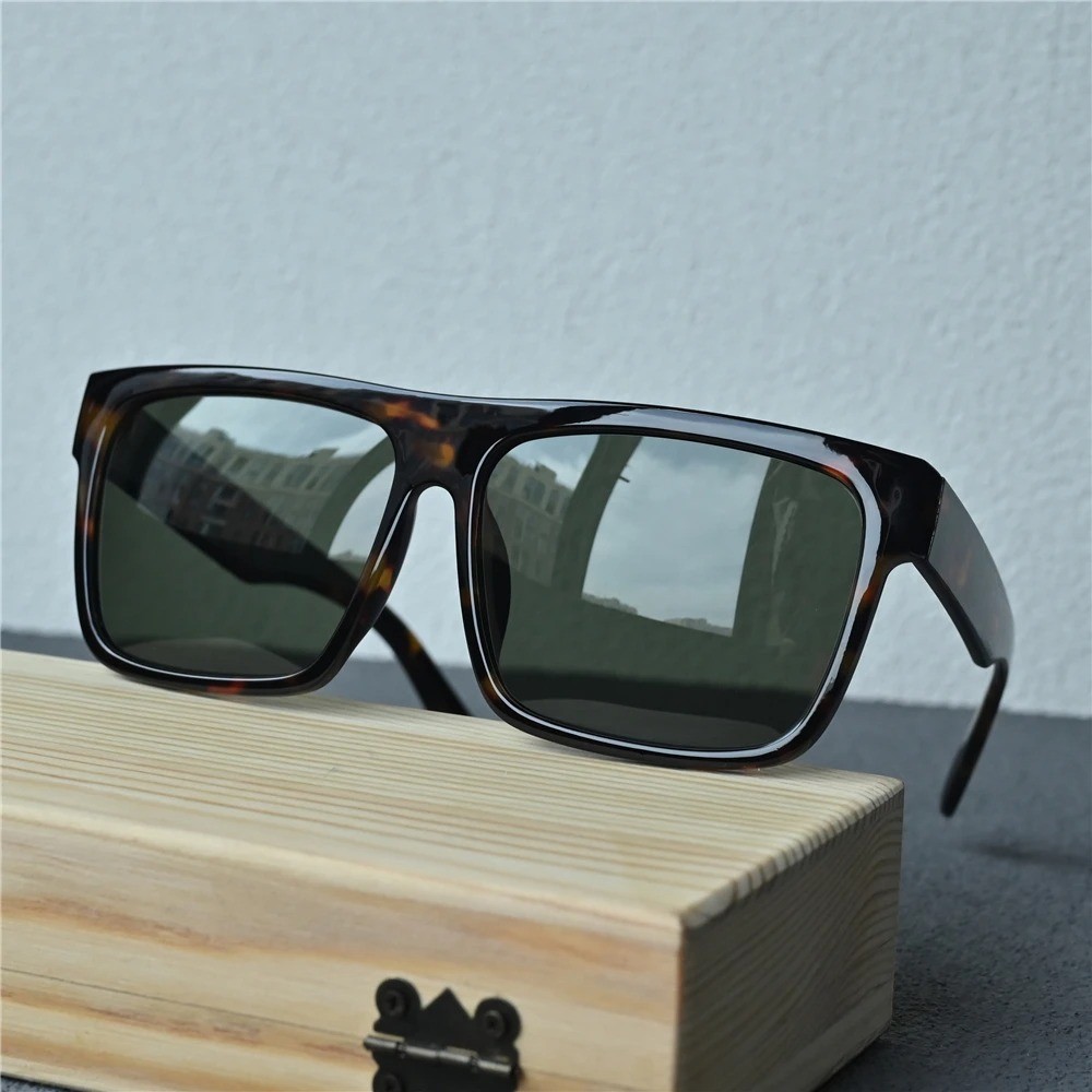 165mm Oversized Black Polarized Sunglasses Men Large Huge Sun Glasses for Male