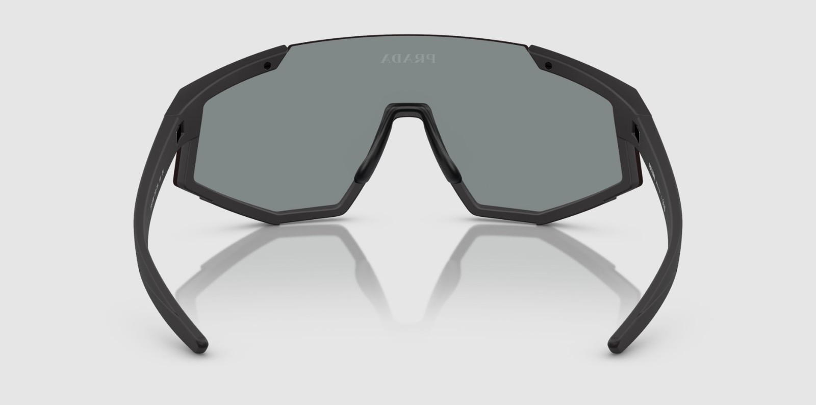 PRADA LINEA ROSSA PS 04WS DG070A Black Blue Mirror Violet 39 mm Men’s Sunglasses