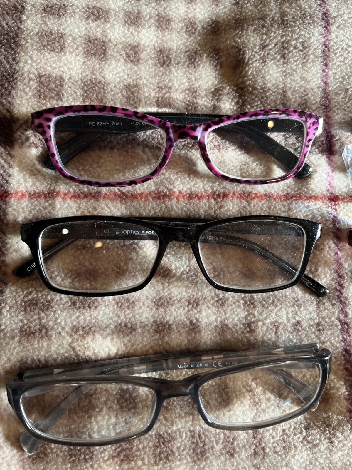 20x Pc Glasses Lot Eyeglasses Black Brown Tortoise Plastic Eyewear Frames Bundle