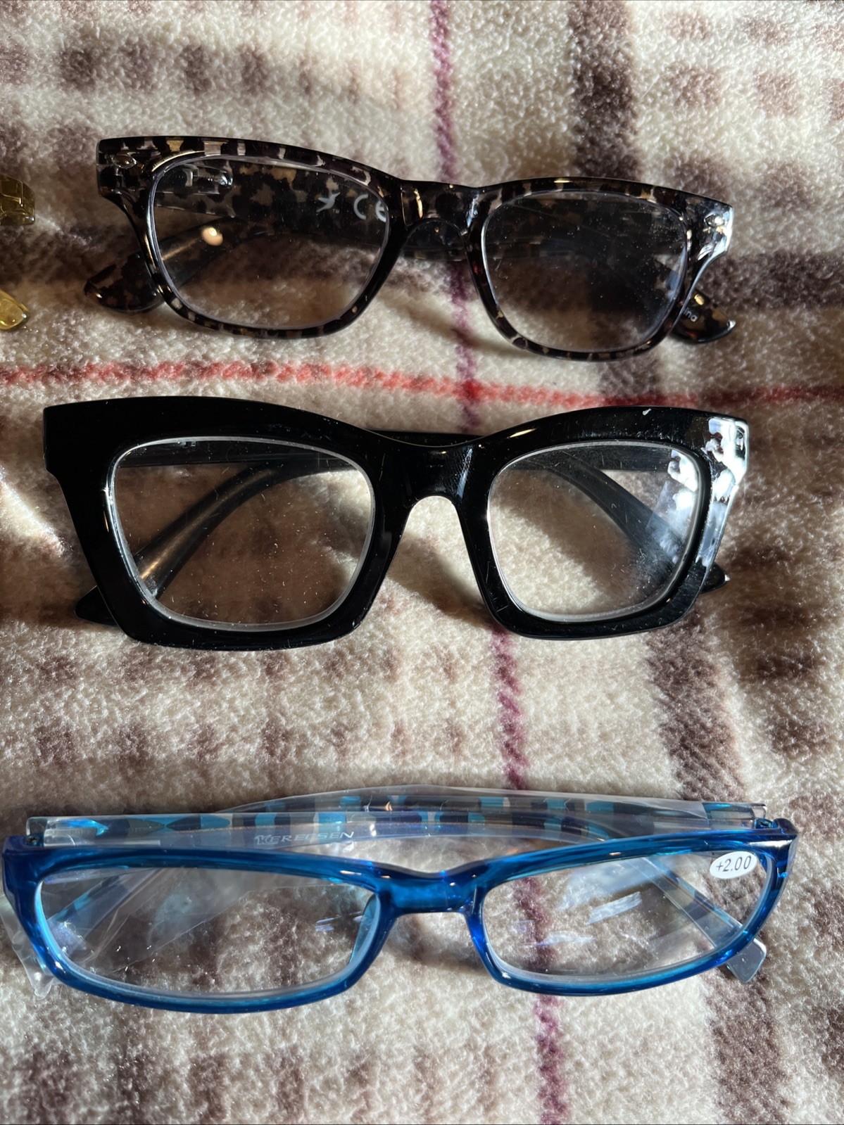 20x Pc Glasses Lot Eyeglasses Black Brown Tortoise Plastic Eyewear Frames Bundle