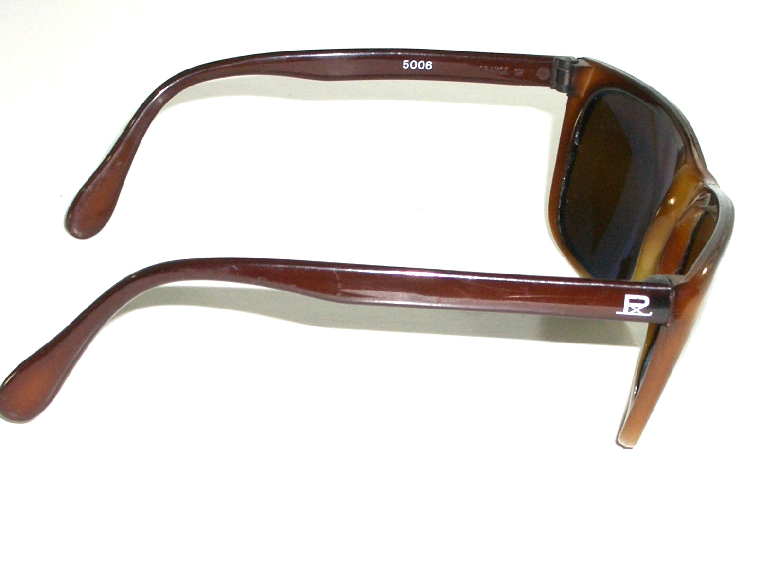 VUARNET Px 5006 DOUBLE-GRADIENT MIRROR AMBER BROWN CRYSTAL CATS SKI SUNGLASSES