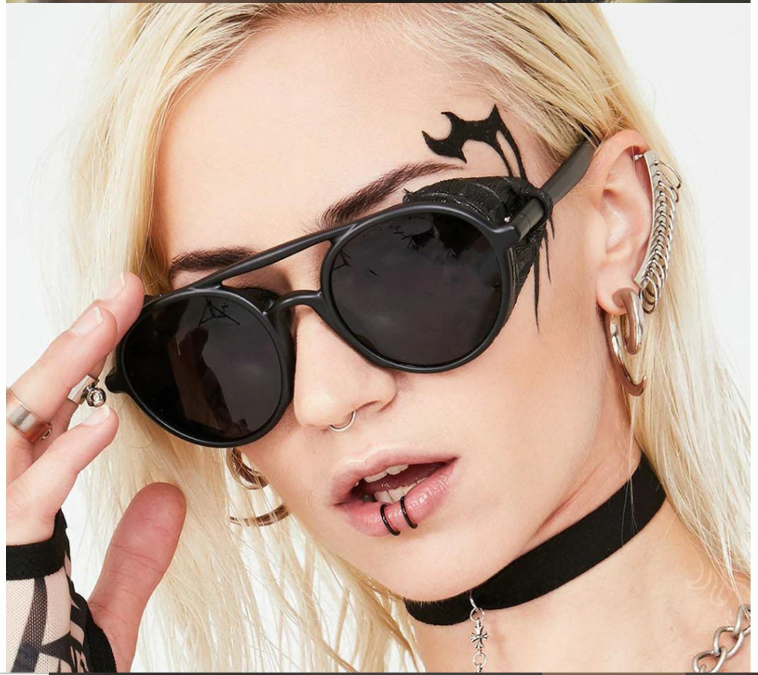 Safety Sunglasses Reduce Reflection Circle Lens Shield Sun Protection UV400 2026