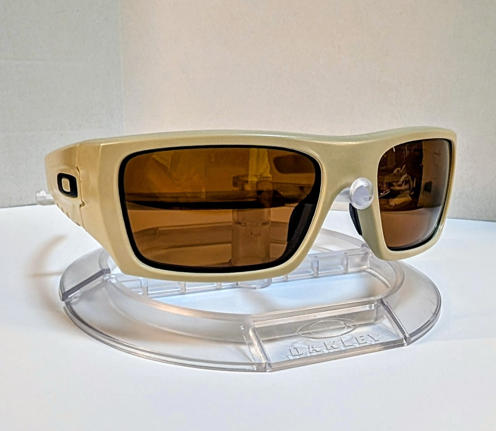 Oakley SI BALLISTIC DET CORD Desert Tan w/ Brown Polorized Lenses. Made In USA!!