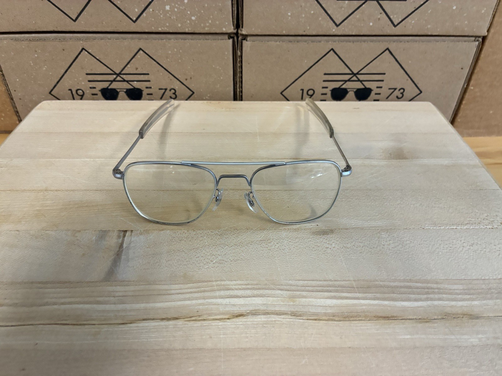 Randolph Engineering Aviator Matte Chrome AF-52[]20 Frame Only