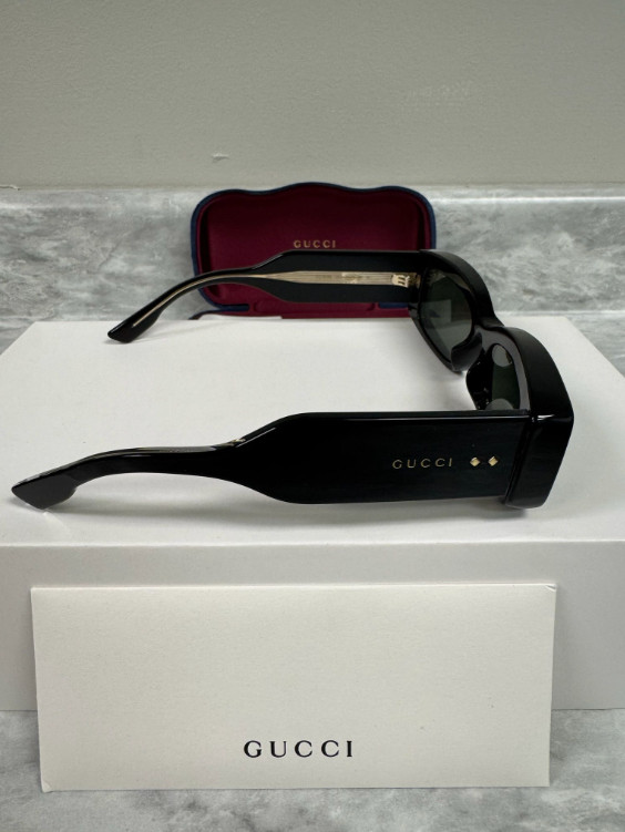 GUCCI | NEW | 1528S | 1528S – 001 | 53 | BLACK | GREY | NON POLARIZED
