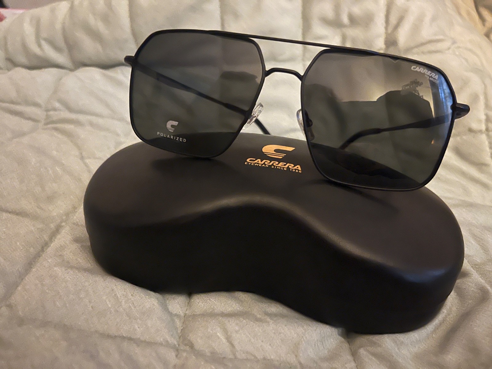 59mm Polarized Aviator Sunglasses