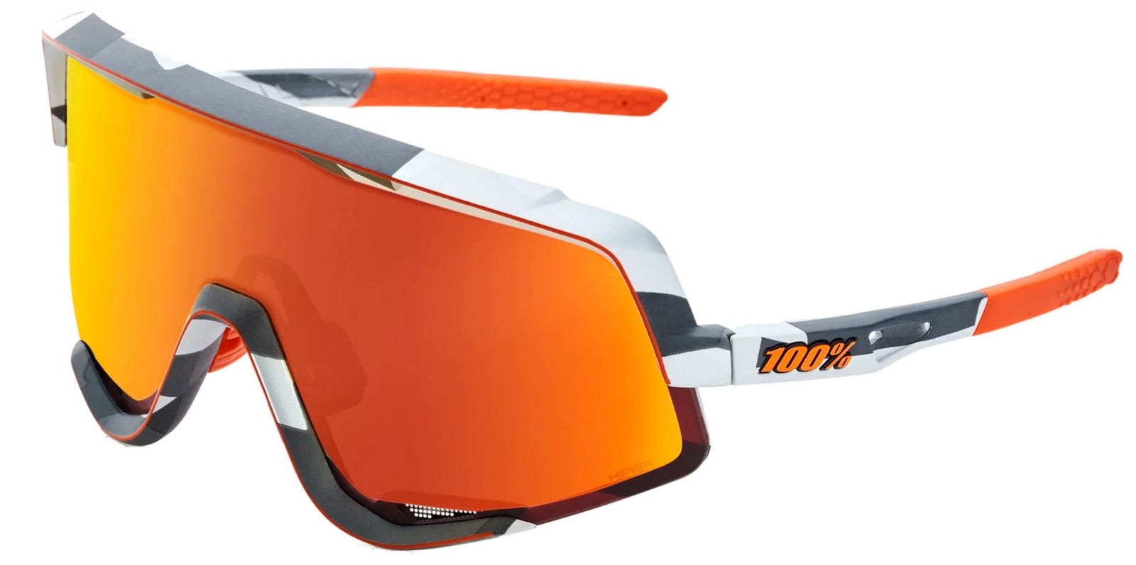 100% Glendale Sport Performance Shield Sunglasses w/ Bonus Lens – 60011 – Korea