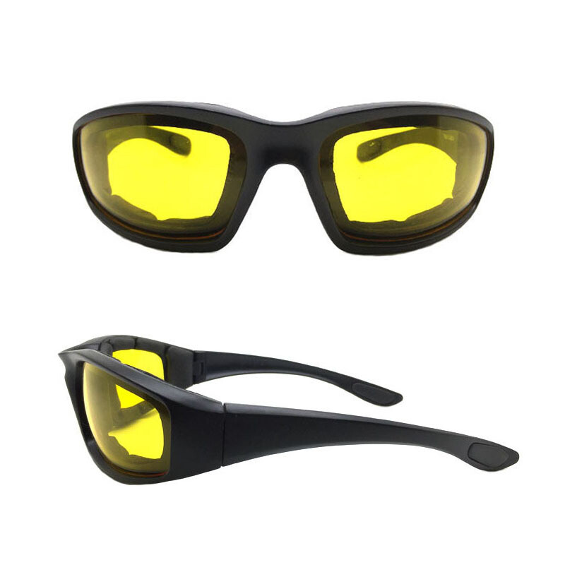 3x Motorcycle Riding Glasses Wind Resistant Bike Goggles UV Protection NEW HOT