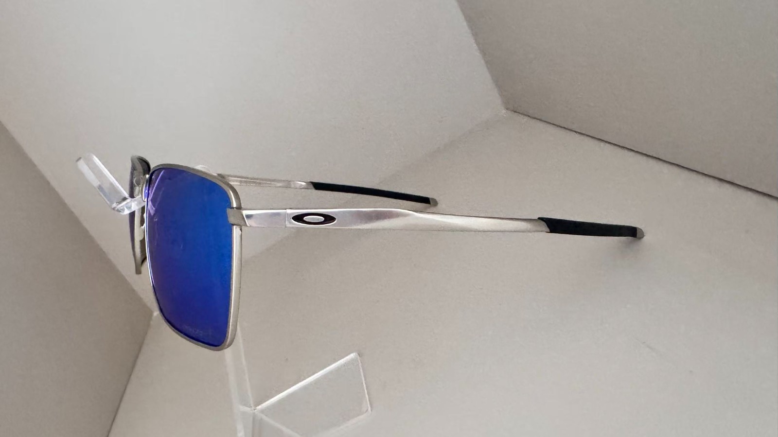 Oakley Ejector OO4142 Silver FramePRIZM Green Lens Sunglasseskl