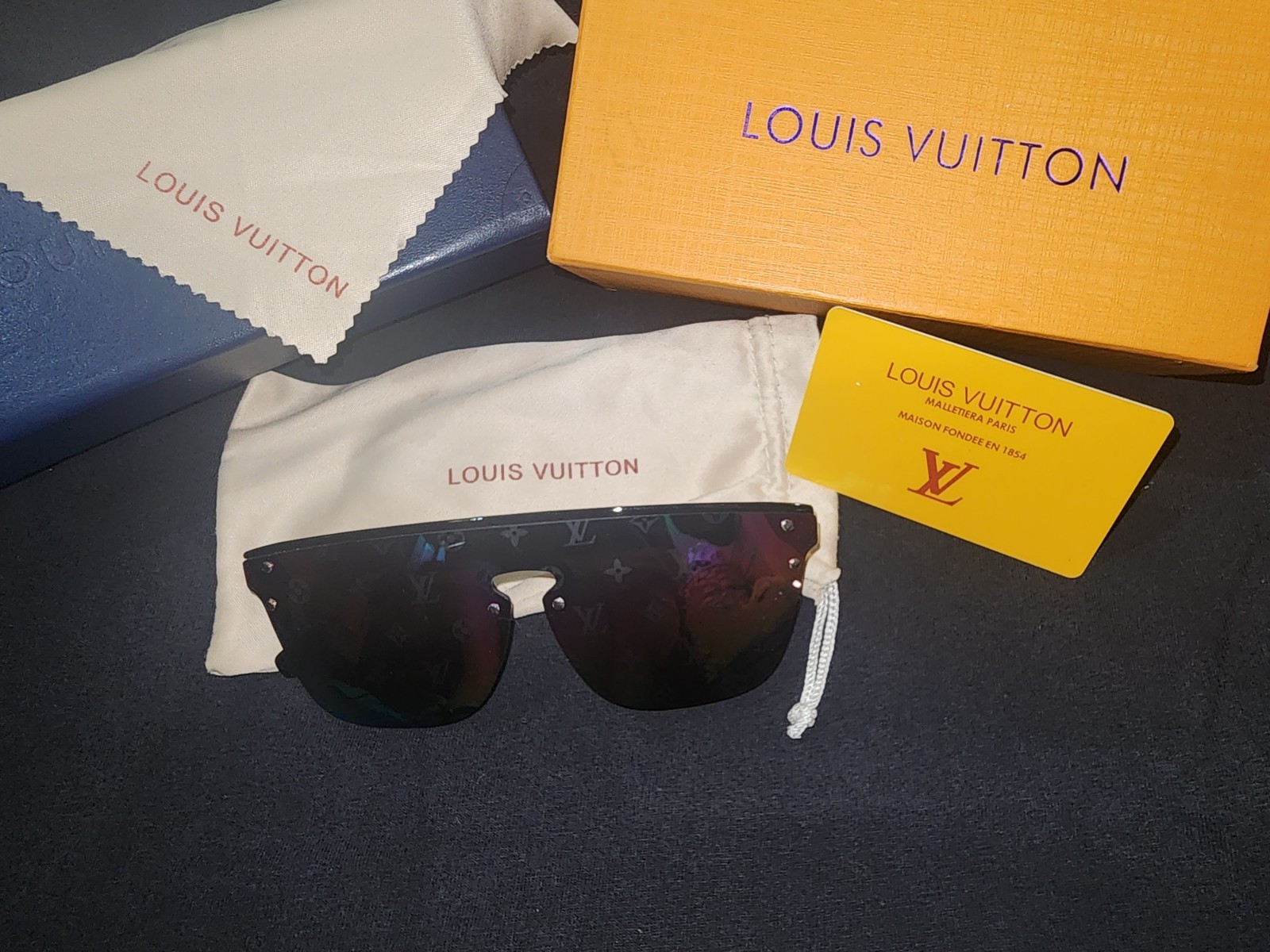 Louis Vuitton – Rainbow Monogram Lens Waimea Sunglasses