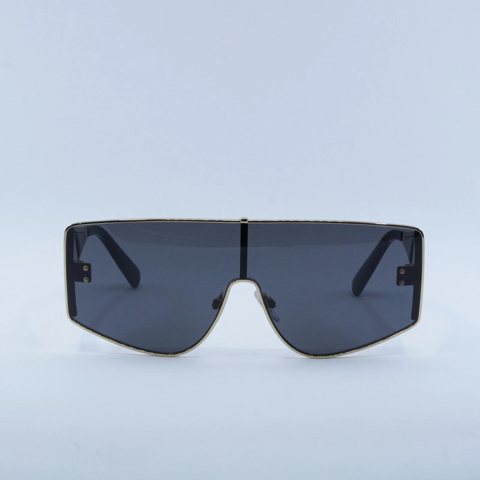 Dolce & Gabbana Sunglasses DG2305 02-87 44mm Gold / Dark Grey Lens