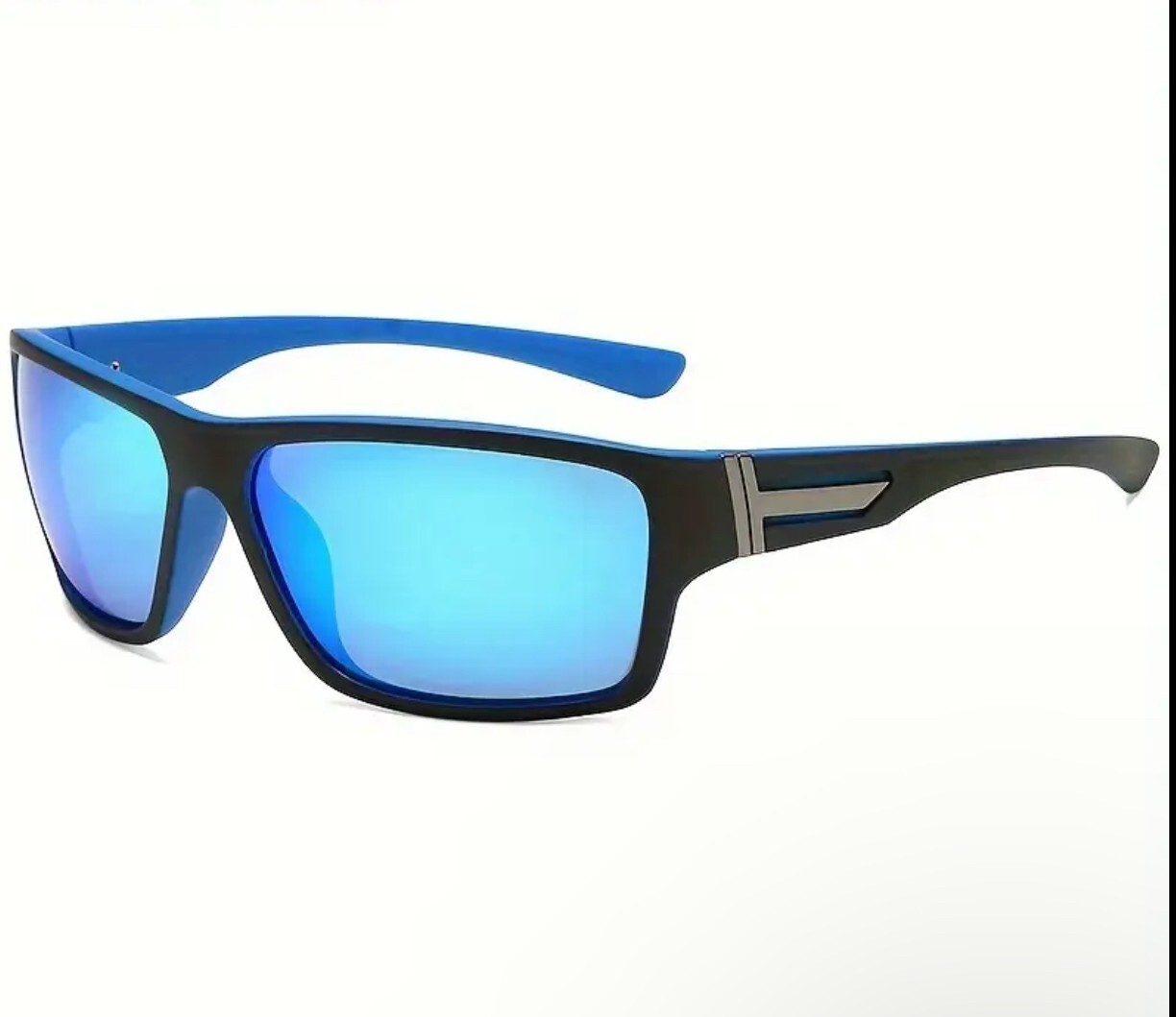 Polarized Sunglasses Men Outdoor Sports Driving Fishing Trendy Shade Wrap Around