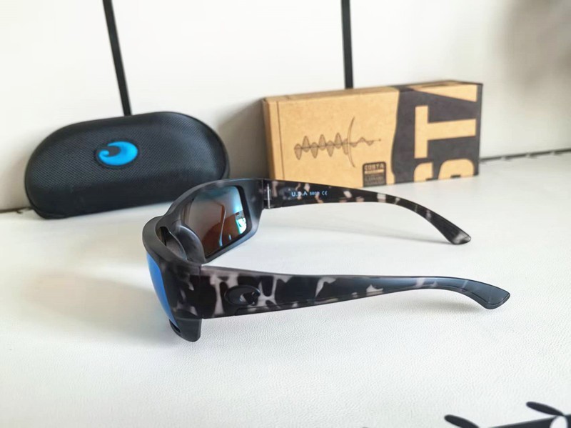 Costa Del Mar FANTAIL Tortoise Shell/ blue 580P Polarized Lenses